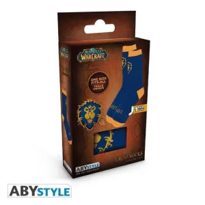 WORLD OF WARCRAFT CALCETINES AZUL Y AMARILLO ALLIANCE                      