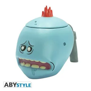 RICK Y MORTY TAZA 3D 450 ML MEESEEKS                                       