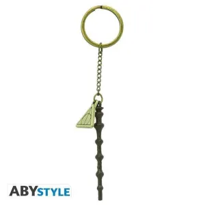 HARRY POTTER LLAVERO METALICO 3D 6 CM ELDER WAND                           