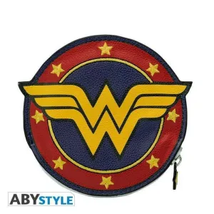 WONDER WOMAN CARTERA LOGO DC COMICS                                        
