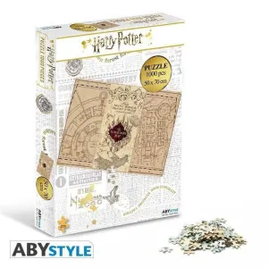 HARRY POTTER PUZZLE 1000 PIEZAS MARAUDER'S MAP                             