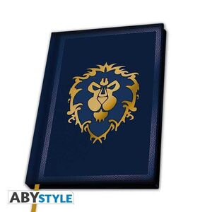 WORLD OF WARCRAFT CUADERNO A5 ALLIANCE