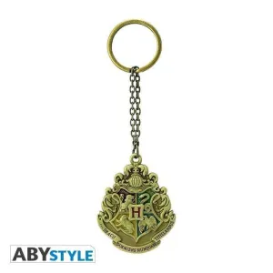 HARRY POTTER LLAVERO METALICO 3D HOGWARTS CREST                            