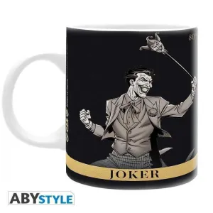 BATMAN 80TH ANNIVERSARY TAZA CERAMICA 320 ML JOKER VS BATMAN DC COMICS     