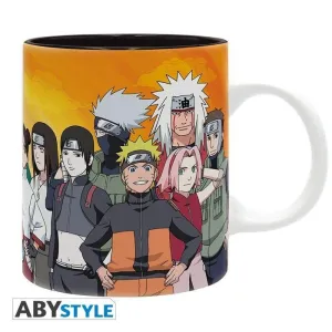 NARUTO SHIPPUDEN TAZA 320 ML KONOHA NINJAS GROUP