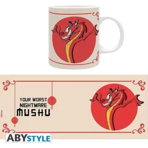 MULAN TAZA 320ML MUSHU YOUR WORST NIGHTMARE                                