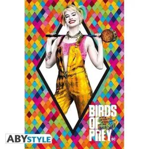 AVES DE PRESA POSTER HARLEY QUINN 91.5 X 61 CM                             