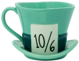 ALICIA EN EL PAIS DE LAS MARAVILLAS TAZA 3D SOMBRERO DEL SOMBRERERO LOCO   