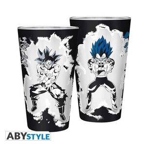 DRAGON BALL Z VASO GRANDE 400ML GOKU / VEGETA                              
