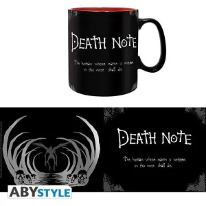 DEATH NOTE TAZA 460ML DEATH NOTE MATTE                                     