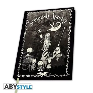 PESADILLA ANTES DE NAVIDAD NOTEBOOK A5 SERIOSLY SPOOKY
