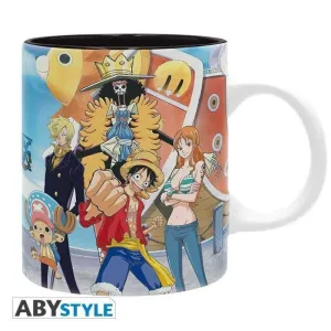 ONE PIECE TAZA 320 ML LUFFY´S CREW                                         