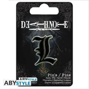 DEATH NOTE PIN L DEATH NOTE PIN L