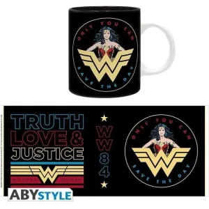 WONDER WOMAN TAZA 320ML RETRO WONDER WOMAN                                 