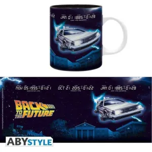 REGRESO AL FUTURO TAZA 320ML DELOREAN                                      