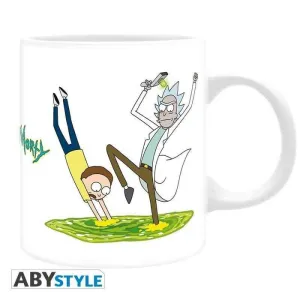 RICK Y MORTY TAZA 320 ML PORTAL 2                                          