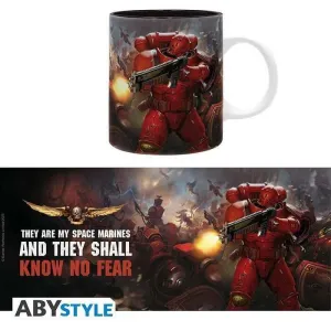 WARHAMMER 40K TAZA 320ML BLOOD ANGELS                                      