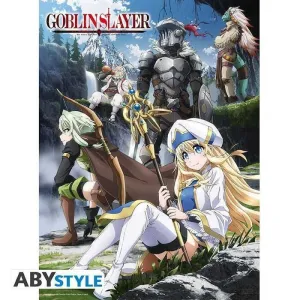POSTER GOBLIN SLAYER GRUPO 52 X 38                                         