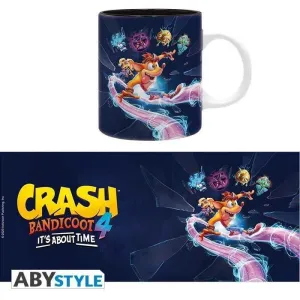 CRASH BANDICOOT TAZA 320ML IT'S ABOUT TIME                                 