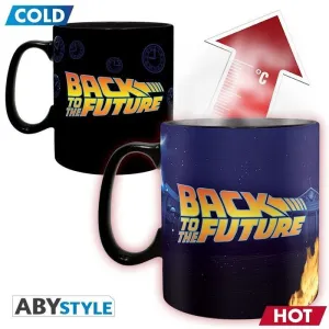 REGRESO AL FUTURO TAZA TÉRMICA 460ML TIME MACHINE