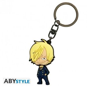 ONE PIECE - LLAVERO PVC SANJI 5,5 CM