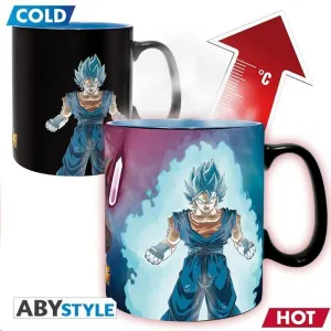 DRAGON BALL SUPER TAZA 460 ML SENSITIVA AL CALOR GOKU / VEGETA