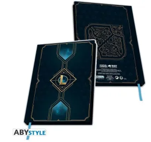 LEAGUE OF LEGENDS BLOCK DE NOTAS A5 HEXTECK LOGO