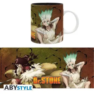 DR. STONE TAZA 320ML TSUKASA Y SENKU