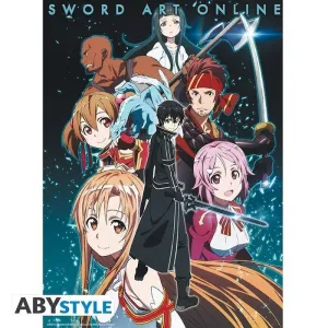 POSTER SWORD ART ONLINE GRUPO 52 X 38