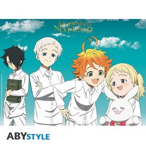 POSTER THE PROMISED NEVERLAND ORPHELINS 52 X 38