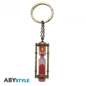 HARRY POTTER LLAVERO 3D RELOJ DE ARENA DE GRYFFINDOR