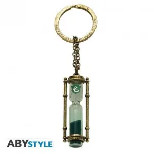 HARRY POTTER LLAVERO 3D RELOJ DE ARENA SLYTHERIN