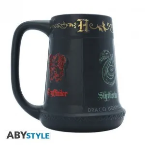 HARRY POTTER TAZA 3D CUATRO CASAS HOGWARTS