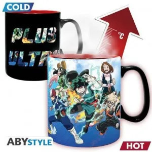 MY HERO ACADEMIA TAZA SENSITIVA AL CALOR 460 ML HEROES
