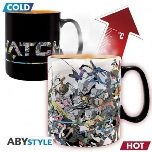 OVERWATCH TAZA SENSITIVA AL CALOR 460ML HEROES