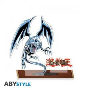 YU-GI-OH FIG ACRYL 11 CM DRAGON BLANCO DE OJOS AZULES