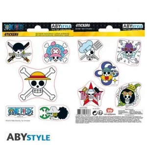 ONE PIECE PEGATINAS 16X11 2 HOJAS