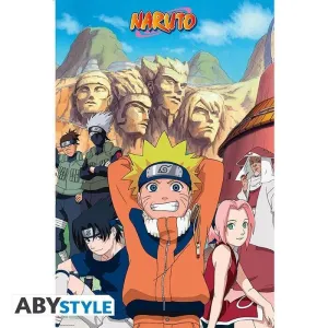 POSTER NARUTO SHIPPUDEN GROUP 61 X 91 CM