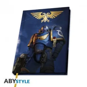 WARHAMMER 40K  CUADERNO A5 ULTRAMARINES