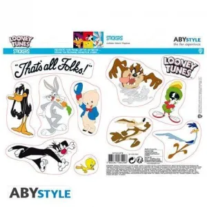 LOONEY TUNES PEGATINAS 16X11 CM 