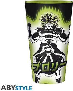 DRAGON BALL VASO GRANDE 400ML BROLY Y GOGETA