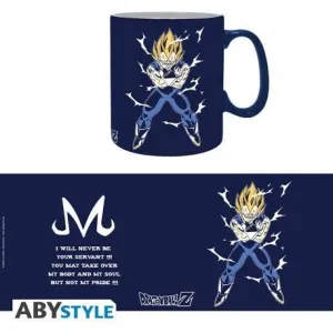 DRAGON BALL TAZA 460 ML  DBZ / MAJIN VEGETA