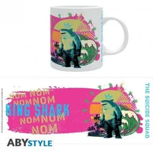 ESCUADRON SUICIDA KING SHARK TAZA 320 ML DC COMICS