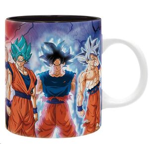DRAGON BALL TAZA 320 ML GOKU TRANSFORMACIONES