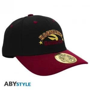 HARRY POTTER GORRA NEGRO Y ROJO QUIDDITCH
