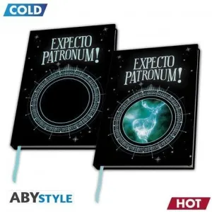 HARRY POTTER LIBRETA CON LUZ EXPECTO PATRONUM!