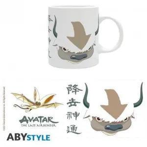 AVATAR LA LEYENDA DE AANG TAZA 320 ML APPA Y MOMO