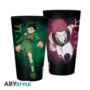 HUNTER X HUNTER VASO GRANDE 400ML GON VS HISOKA