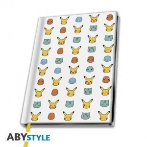 POKEMON LIBRETA A5 POKEMON PRINCIPALES
