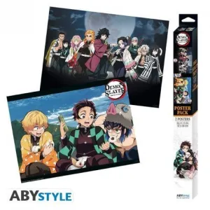 POSTERS CHIBI  SET GUARDIANES DE LA NOCHE SERIE 2 52 X 38